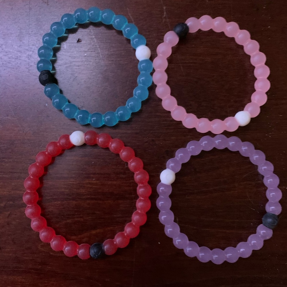 4 lokai bracelets